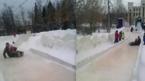 На Урале возбудили уголовное дело из-за ледяной горки, покалечившей 40 человек