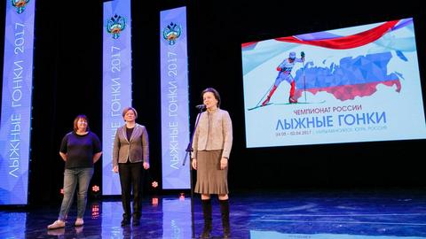 Югра — в лидерах лыжного спорта России. Губернатор ХМАО приняла участие в открытии национального чемпионата