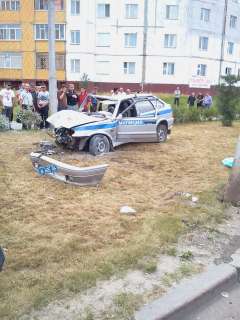 ДТП с участием милиции произошло в Сургуте  